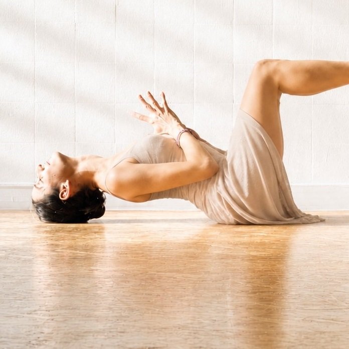 Jada in Uttana Padasana Variation