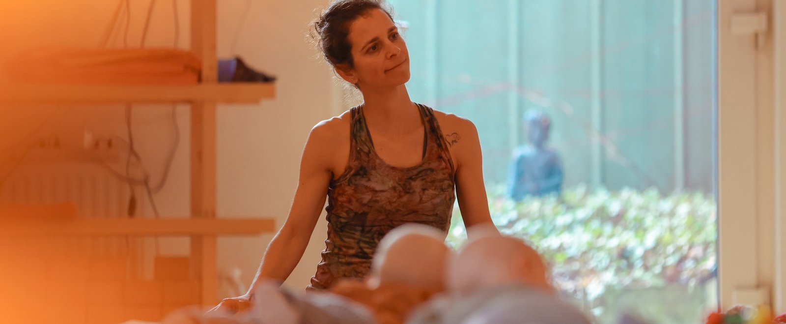 Kira in Baby Massage course